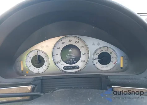 2009 Mercedes-Benz E 350 from USA, damaged, VIN WDBUF56X89B425872